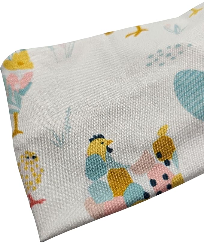 Soft Stretchy Headband, 3-in-1 Versatile Twist Style, One-Piece (Spring Chicken, Child)