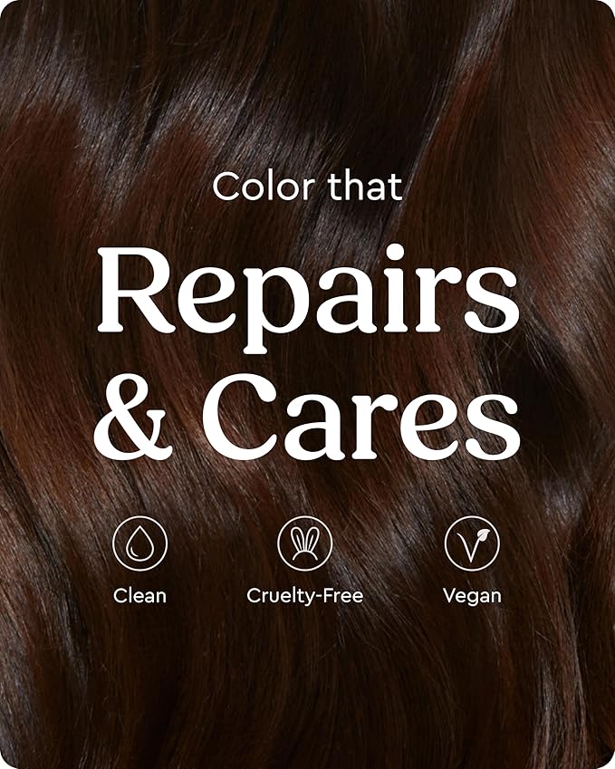 Glaze Supergloss Color Conditioning Gloss With Dispensing Pump – Hydrating Semi-Permanent Color Hair Gloss & Shine Boost – For Natural Medium to Dark Brown Hair – 6.4 Fl Oz - Sleek Espresso