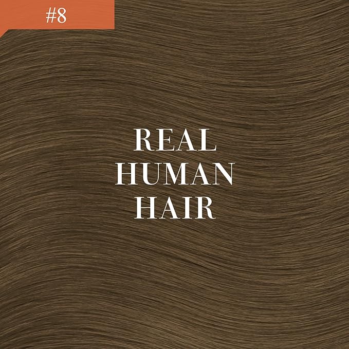 Ve Sunny Hair Extensions Ponytail Real Human Hair 80G Wrap Around Clip in Ponytail Hair Extensions Straight Extensions Human Hair for Women Light Ash Brown 14inch