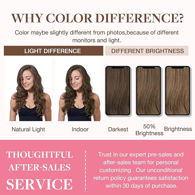 GOO GOO Clip in Hair Extensions Real Human Hair, Remy Human Hair Extensions Clip ins for Women, Natural Human Hair, 22inch 150g 7Pcs, 5 Light Ash Brown