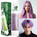 Temporary Hair Color Gel, Purple Hair Dye Color Gel Washable Natural Instant Hair Color Wax for DIY Hairstyle for Kids Men Women(Color #69W)