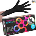 FRAMAR Black Disposable Gloves Large – 12 INCH Latex Free Gloves Large, Guantes Desechables, For Hair Dye, Cleaning, Tattoo, Mechanics – Extra Durable & Resistant – 100 Pack