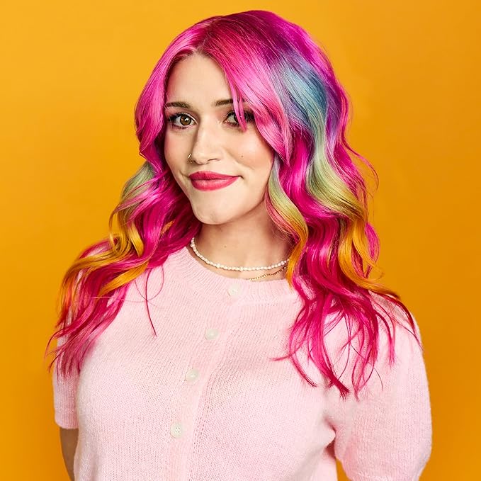 Arctic Fox Semi-Permanent Hair Dye, Vegan & Cruelty-Free, Vibrant Hot Pink Color, Ammonia-Free, Peroxide-Free, Conditioning Formula, for All Hair Types, Virgin Pink, 4 fl oz (Pack of 2)
