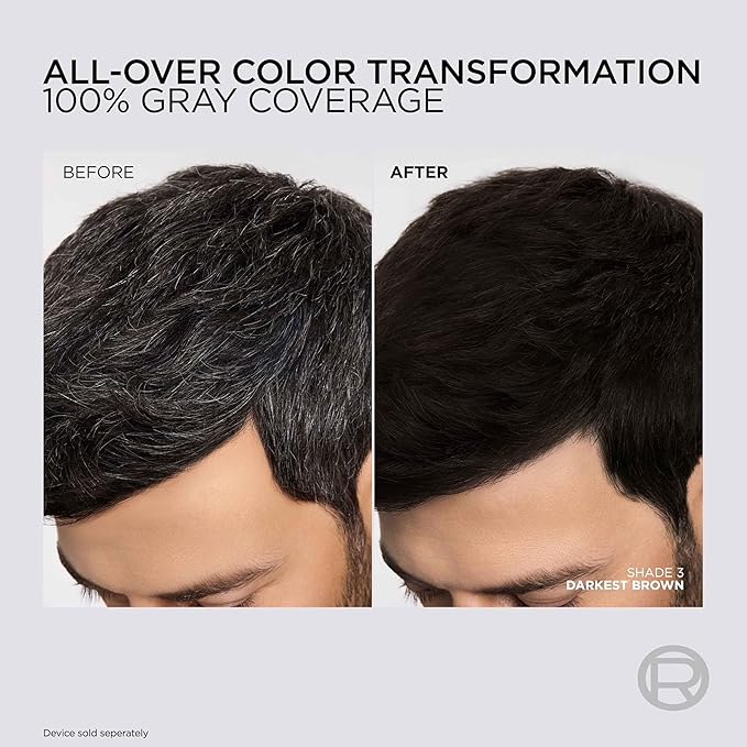 L'Oreal Paris Colorsonic Permanent Hair Dye Cartridge, Vibrant Hair Color for Root Touch Up, Gray Coverage or All Over Color in just 5 Minutes, 6A Light Ash Brown (Coloring Device Sold Separately)