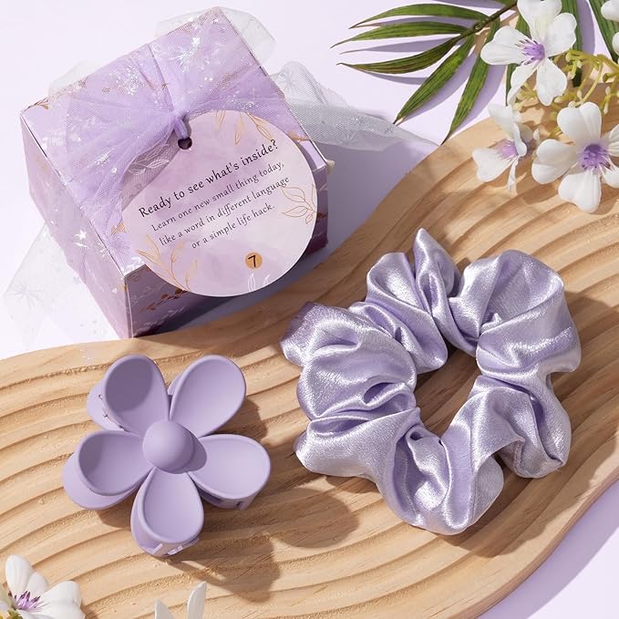 Christmas Gifts for Women & Teenage Girls, 10 Day Self Love Challenge to Unlock 10 Wrapped Spa Gift Baskets, Tween Teen Girl Trendy Stuff Bath Shower Sets Self Care Birthday Gifts Stocking Stuffers