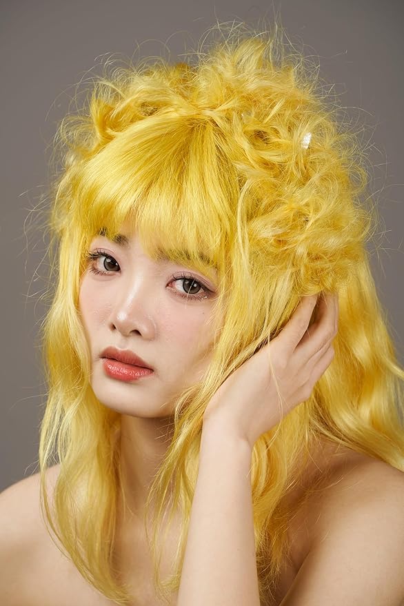 Just Color Hair Dye Spray | Semi-Permanent | Adjustable Tone | Sets in 10 Minutes | Stain-Free | Lasts 8-12 Washes | Yuzu Yellow Hair Dye Spray | Ammonia & PPD Free | Pack of 2