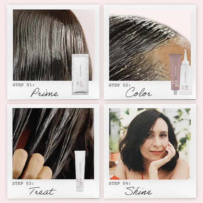 Clairol ColorStrong Permanent Zero Ammonia Hair Dye, 6.1 Light Ash Brown - Machu Picchu Hair Color, Pack of 1
