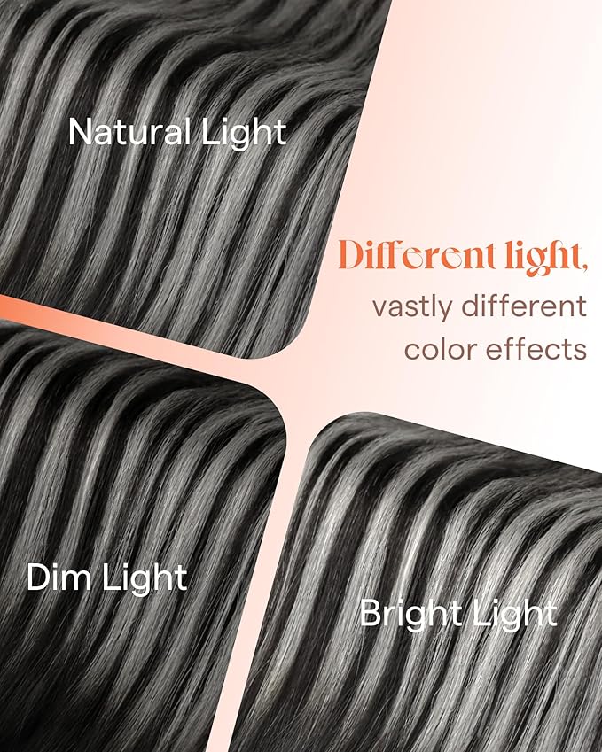 Sunny Hair Tape in Hair Extensions Real Human Hair Invisible Remy Hair Extensions Tape ins for Women Ombre Natural Black Root to Sliver Grey 14 inch 25G