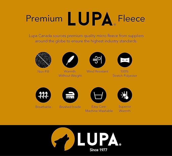 Lupa Handmade Unisex Triple-Layer Micro Fleece Headband and Ear Cover for Women & Men (Graphite)