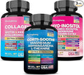 ALongDeng She Shines Set - Ultimate Women's All-in-One Supplement with Corti-Soothe, Myo-Inositol, Collagen & Extra Strength Ingredients