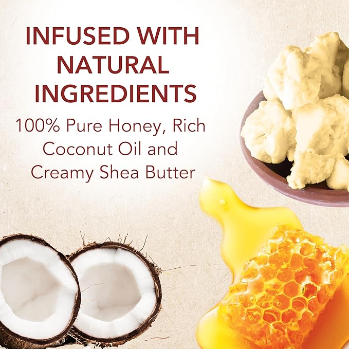 Creme of Nature Pure Honey Moisturizing Dry Defense Conditioner, Hydrates, Detangles & Softens Dry Hair, Haircare Gift for Women, Sulfate-Free, 12 oz