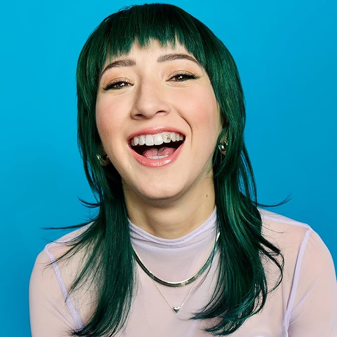 Arctic Fox Semi-Permanent Hair Dye, Emerald Fortune Teal Green, Vegan & Cruelty-Free, Ammonia-Free, Hydrating Formula for All Hair Types, Vibrant Color, 1 Pack, 5.6 fl oz