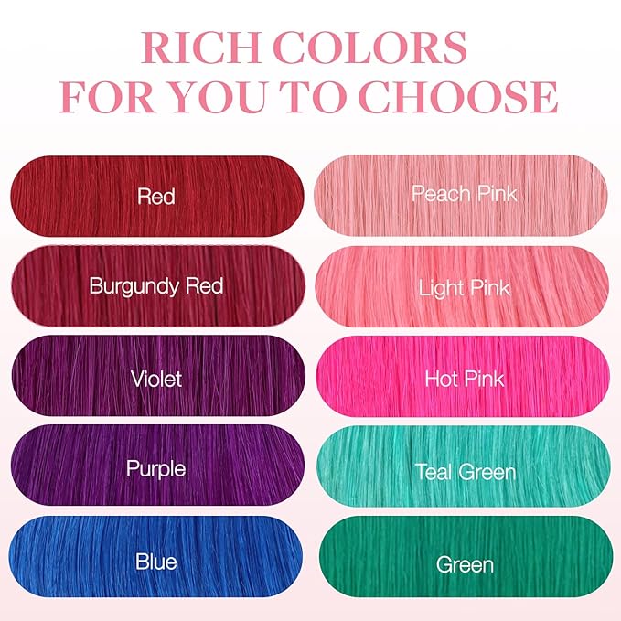 GOO GOO Tape in Hair Extensions Human Hair, Burgundy Red, 12inch 20g 10pcs, Colored Tape ins Human Hair Extensions, Silky&Soft Invisible Tape Ins, Hair Highlighted for Party