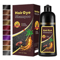 Hair Dye Shampoo Cherry Brown, 3 in 1 Long-Lasting Hair Color Shampoo with Herbal Ingredients, Instant Natural Color, Easy Application at home for Women Men 16.9 Fl Oz