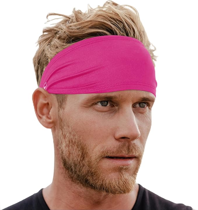Tough Headwear Tough Outfitters Headband for Men - Mens Headbands - Working Out Sports Performance Head Bands - Athletic Cycling Running Sweat Band, Football Headbands - Sweat Bands Men/Women