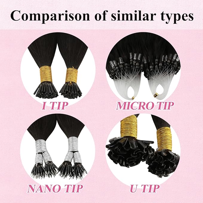 YoungSee Micro Bead Hair Extensions Real Human Hair Dark Brown Microlink Hair Extensions Brown 18 Inch Micro Loop Hair Extension Real Human Hair Cold Fusion Hair Extension Straight for School 50s 50g