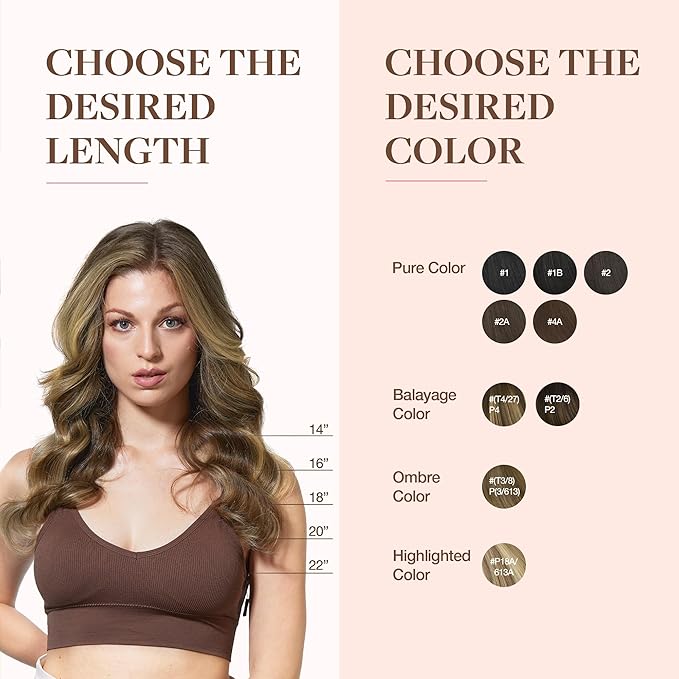 GOO GOO Clip in Hair Extensions Real Human Hair, Remy Human Hair Extensions Clip ins for Women, Natural Human Hair, 24inch 120g 7Pcs, 3/8/613 Balayage Walnut Brown to Ash Brown and Bleach Blonde