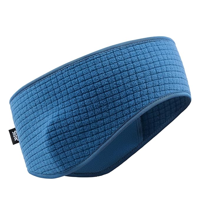 SUNMECI Lightweight Soft Fleece Headband - Breathable Ear Muffs for Men Women in Winter Running Cycling Ski Comfortable Warm for Clod Weather Sports