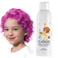 Pink Temporary Hair Color Spray for Kids, Silver Instant Colored Hair Dye Alternative for Boys Girls Teens Men Women, Quick Styling for Party Christmas Halloween, Disposable Washable, 150ml