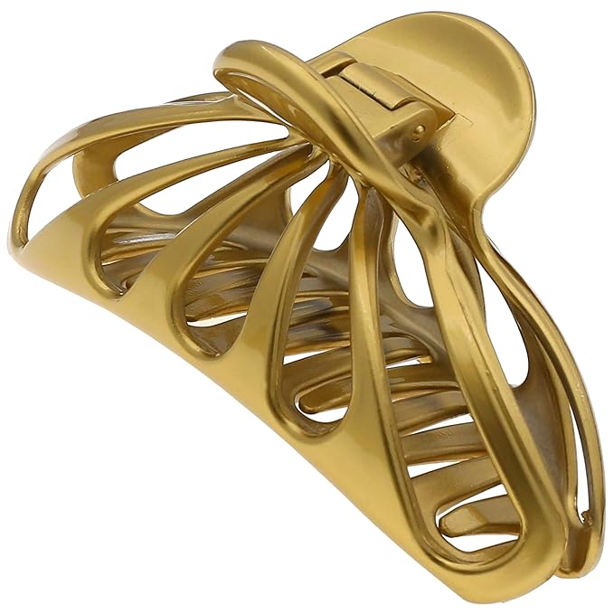 Camila Paris CP3055 2PK French Hair Clip for Women Thick Hair for Long Curly Wavy Hair, Girls Hair Claw Clips Fashion Styling Hair Accessories for Women, Strong Hold No Slip Grip, Made in France