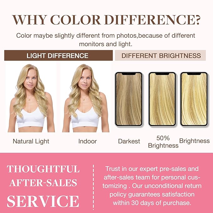 GOO GOO Clip in Hair Extensions Real Human Hair, Remy Human Hair Extensions Clip ins for Women, Natural Human Hair, 24inch 160g 7Pcs, 18D/22F Dirty Blonde Highlights