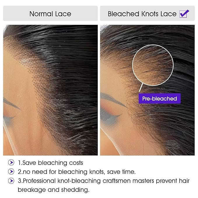 Lemoda Body Wave 13x6 Full Lace Frontal Virgin Human Hair Wigs 210% Density Body Wave Top 15A 13x6 HD Transparent Lace Front Wig Pre-Bleached Knots Invisible Lace Tiny Knots 30Inch