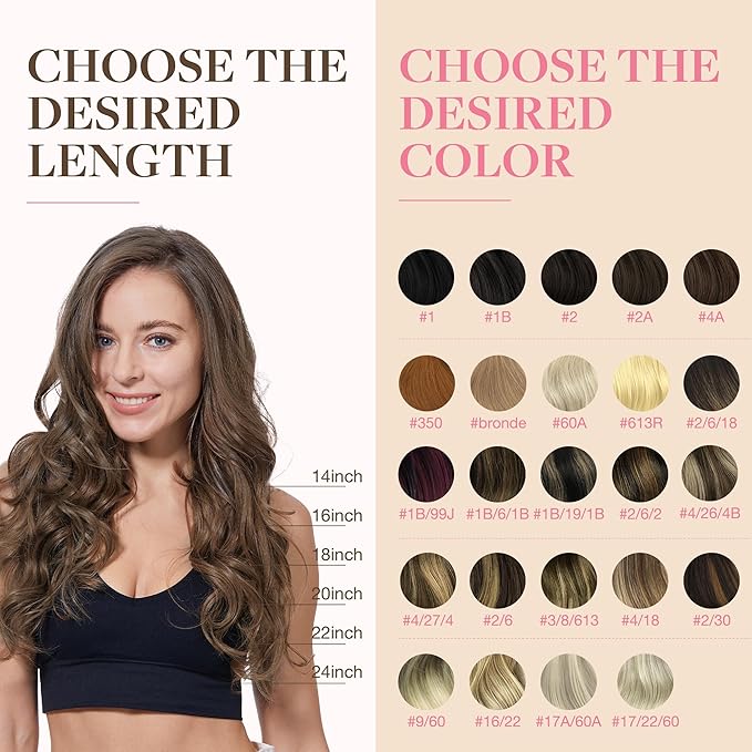 GOO GOO Tape in Hair Extensions Human Hair, 15 Velvet Mocha, 16inch 50g 20pcs, Skin Weft Seamless Invisible, Silky Straight with Thick Ends, Remy Human Hair