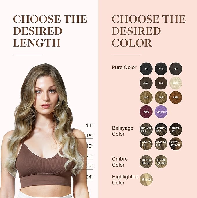 GOO GOO Clip in Hair Extensions Real Human Hair, Remy Human Hair Extensions Clip ins for Women, Natural Human Hair, 14inch 120g 7Pcs, 9/60 Balayage Ash Brown to Platinum Blonde