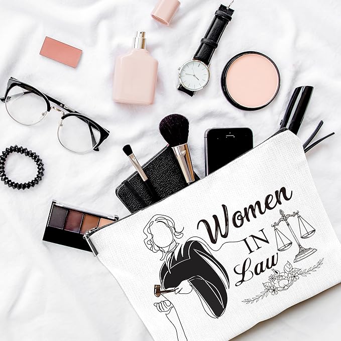 Keluna Laywer Gifts for Women Men - Lawyers Meaningful Birthdays School Graduations Thank You Gift, Motivational Keychain Tumbler Mug Makeup Bag