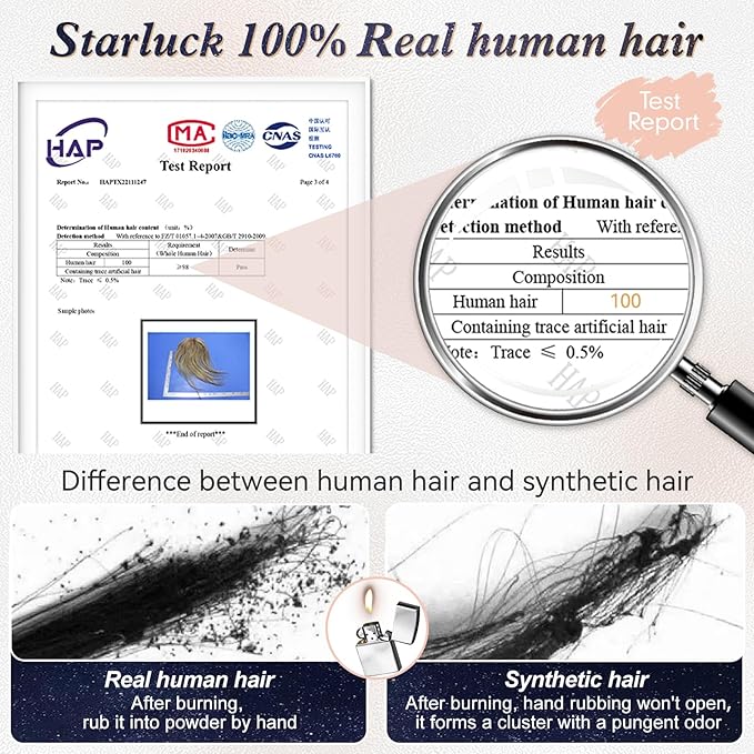 starluck Hair Toppers for Women Real Human Hair, 5"*5.5"Large Coverage Ombre Ash Blonde HairTopper No Bangs,100% Real Human Hair Toppers for Women with ThinningHair,Cover Gray Hair Roots