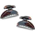Camila Paris CP1143/2 French Hair Clip for Women, Set of 2 Small Girls Hair Claw Clips Jaw Fashion Durable and Styling Hair Accessories for Women, Strong Hold No Slip Grip, Made in France