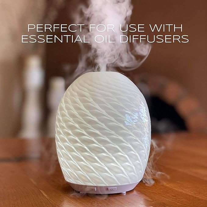 Ola Prima Rose Geranium Essential Oil Pure Therapeutic Grade for Aromatherapy Diffuser, Relaxation & Skincare (16oz Bulk)