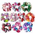 cute design scrunchies for all hair type elastic hair band great for ponytails XL srcunchies set these soft hair ties is great for every occasion (hearts)