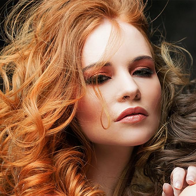 Orange Hair Spray, 4.23 Ounces Temporary Hair Color Wax, Natural Washable Hair Wax Color Spray, Kids Women Temporary Hair Dye Wax Pomades Clays for Christmas Parties, Role Playing, Halloween (Orange)