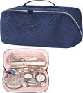 Leudes Hair Tools Travel Bag for Shark Flexstyle Portable Shark Hair Air Wrap Dryer Case (Navy Blue)
