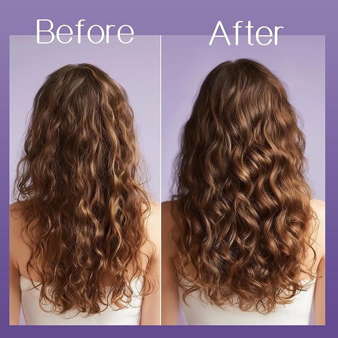 Curly Hair Brush,Curl Defining Brush for Effortlessly Defined Curls & Waves,Vented Hair Brush for Wet & Dry Hair,Women and Men,Reduces Frizz (Purple)