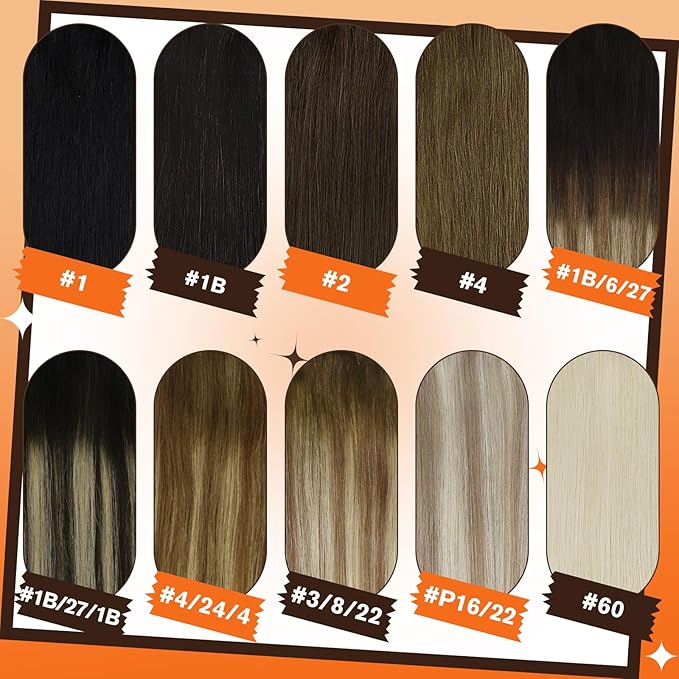 Full Shine Dark Brown Hair Extensions Real Human Hair Clip ins Brown Real Hair Clip in Extensions for Woman Straight Hair 14 Inch 3 PCS 60 G