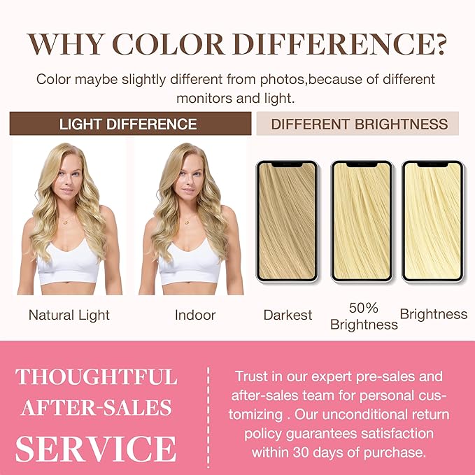 GOO GOO Clip in Hair Extensions Real Human Hair, Remy Human Hair Extensions Clip ins for Women, Natural Human Hair, 24inch 160g 7Pcs, 613R Bleach Blonde