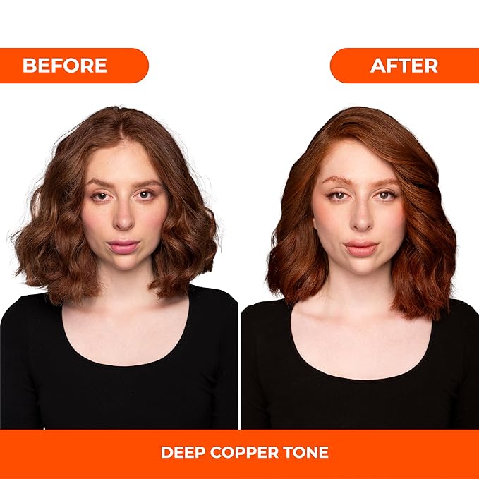 naissant Irish Copper Hair Toning Mask | Ultra High-Purity Pigments | Deposits Deep Copper Tone | Hyaluronic Acid, Collagen & Biotin | Paraben, Ammonia & Sulfate Free | 10.1 Fl. Oz