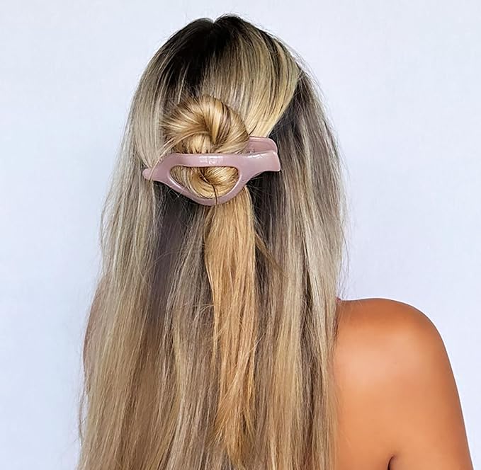 Camila Paris CP2399 French Hair Clips, Large Side Slide Hair Clips for Long Curly Wavy Hair, Strong Hold No Slip Grip, Girls Hair Claw Clips for Women, Styling Girls Hair Accessories, Made In France