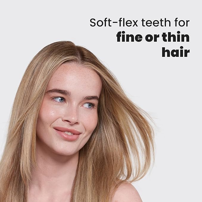 Tangle Teezer Fine & Fragile Ultimate Detangler Brush, Dry & Wet Hair Brush to Detangle & Reduce Breakage, Marshmallow Pink & Mint