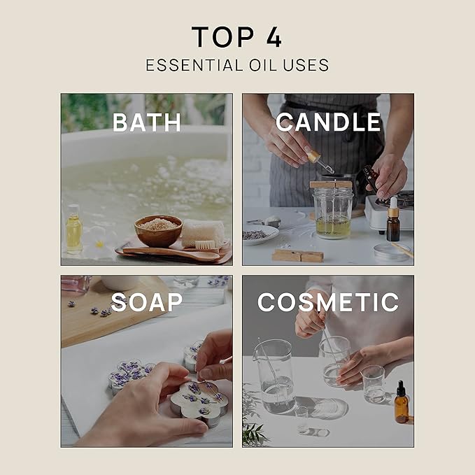 VINEVIDA Fir Needle Essential Oil - Gallon Fir Needle Oil Undiluted - Bulk Gallon Essential Oil Soap Making Safe Skin - DIY Candle Scents Candlemaking Scents - 8 lbs Fir Needle Oil 3948.87 ml