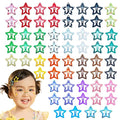 60 Pcs Y2K Star Hair Clips for Girls – Cute Candy Color Hair Accessories, Star Barrettes for Everyday Wear and Parties