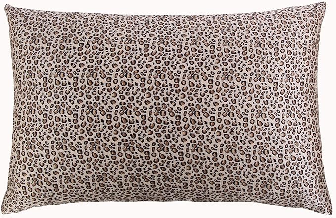 SLPBABY Silk Pillowcase for Hair and Skin with Hidden Zipper Print (Standard, Pattern6)