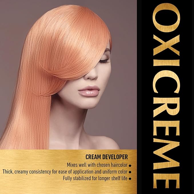 Créé Professional Oxicreme Peroxide Developer Series (30 Volume, 1000 ml)