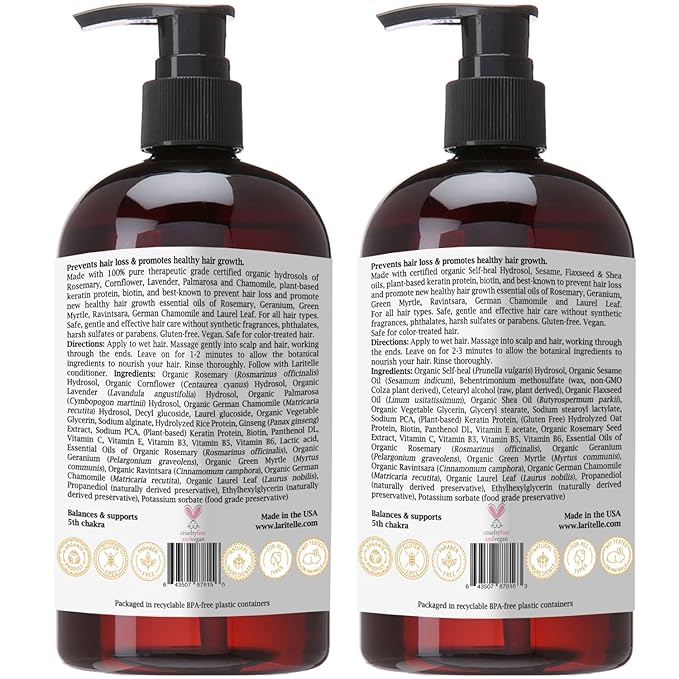 Laritelle Organic Hair Care Set Silk Velvet