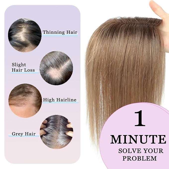 Hair Toppers for Women with Thinning Hair Toppers Hairpieces Hairline Topper for Women