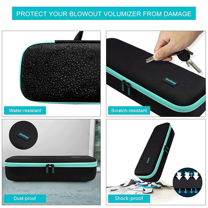 Blow Dryer Brush in one Hard Case, Yewltvep for One-Step Hair Dryer & Volumizer Original 1.0, Notice: This Case Unfits Plus 2.0
