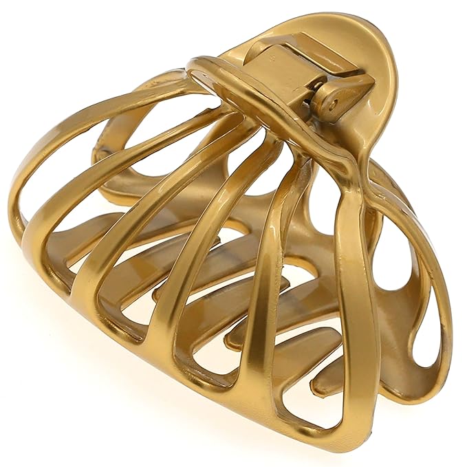 Camila Paris CP3052 2PK French Octopus Hair Clip for Women for Thick Volume Hair, Girls Hair Claw Clips Jaw Fashion Durable Styling Hair Accessories for Women, Strong Hold No Slip Grip, Made in France