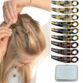 9 Pack Prestige Hair Pins for Women, 2.36" Small French Hair Pins for Thin & Thick Hair, Curved Anti-Slip Design for Better Hold, Perfect Holiday Gift for Her